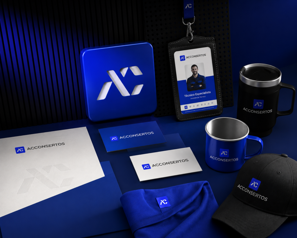 identidade visual assistência técnica