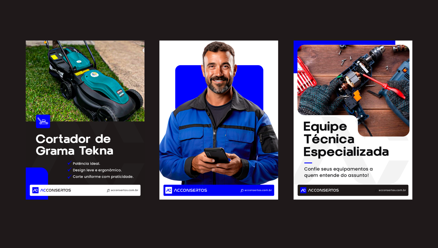 Branding profissional para assistência técnica